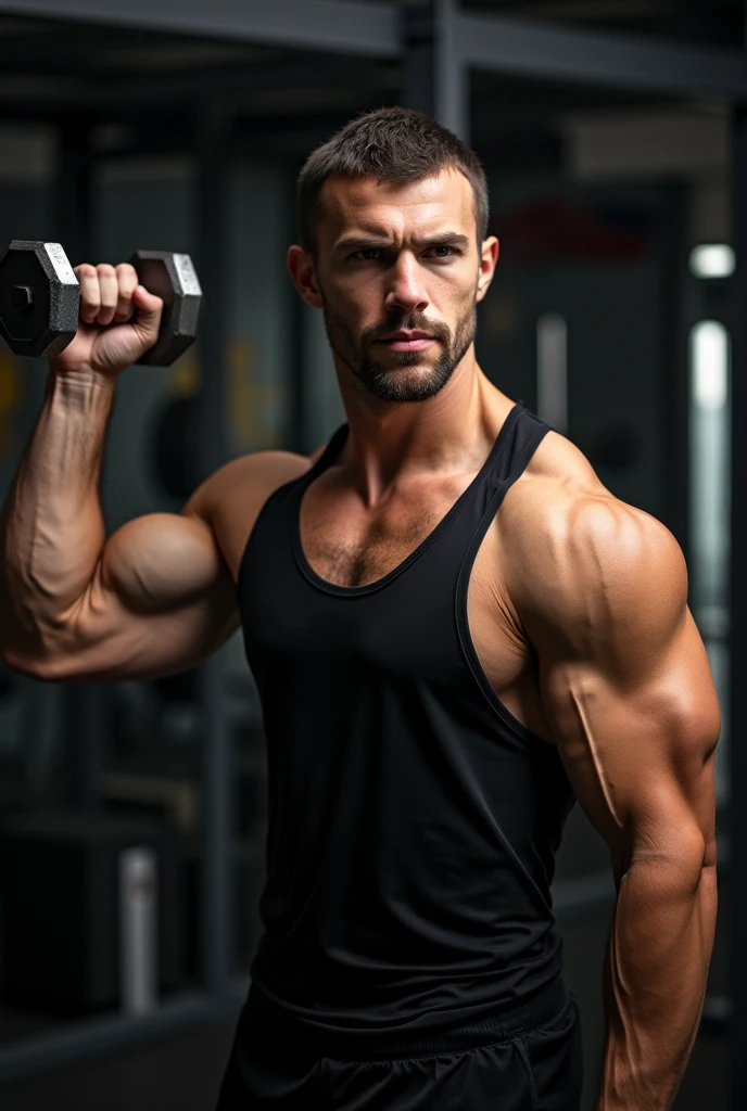 Man in the gym