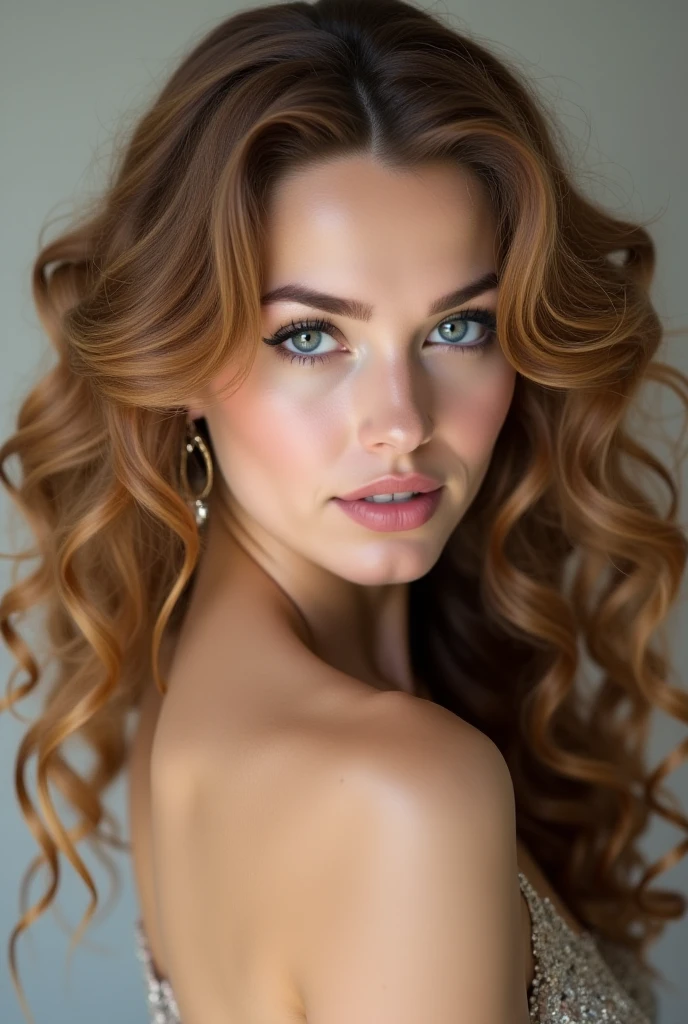 Beautiful boho women with Navy-blue-dress. blue lace. copper colored hair that is coarse, wiry, and tightly curled. It often has a rough texture, feels stiff to the touch, and may be prone to frizz and tangling. The curls can be densely packed. The Official Art – An Award-Winning Digital Masterpiece In 4K Ultra HD, Extreme Detail And Intricate Realism. This Concept Art Brought To Life By The Hands Of Artists Like Wlop & Artgerm In A Stunning 2D Vector Illustration. Alison Brie. Paige Renee Spiranac LArge, Scarlett Johanson. perky, full, well shaped pleasing breasts. Background is a panoramic vista.