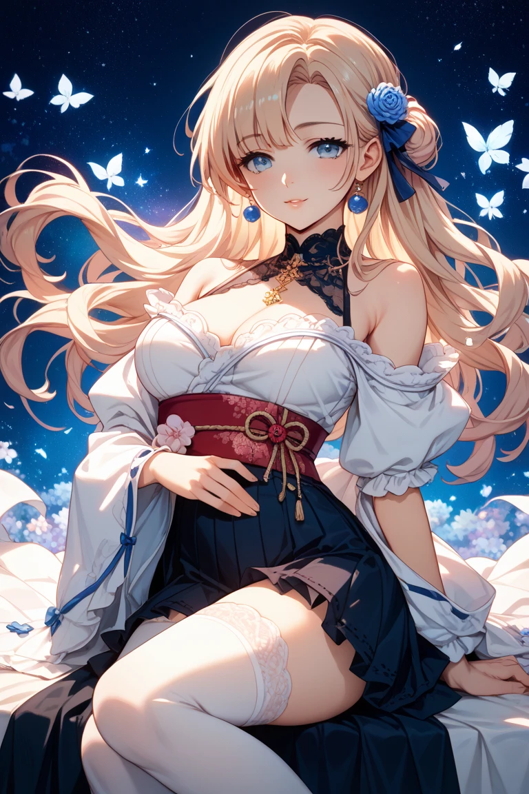 ((masterpiece、4k、8K(masterpiece, highest quality:1.6), thighs, beautiful girl, garden, blue sky, looking at the viewer, thin waist, official art, Raw photo, incredibly absurd, face light, dynamic lighting, cinematic lighting, surreal, High resolution, photo shoot, sharp focus, most detailed, very detailed, super detailed, finely, very detailed目と顔,fluttering grass,(spring,cherry blossomsの花),petal,(Lens flare),altocumulus,bright light,cool breeze,(shade) internal [cherry blossoms],grassland,.best image quality，naked，wipe panties，publish one&#39;chest of，sexy and excited，beautiful breasts,white skin,pointed chest,erect nipples,porn images，lots of sweat，wet costume，wet body，See through，underskirt lift，nipple slip from，cum on chest，beautiful illustrations, highest quality, cute  girl, (conversion sequence), transformation magical girl, Chibi, white magical girl, fractal art, albino, baby face, pure white and red long mesh hair, beautiful detailed red eyes, cinematic lighting, cowboy shot, looking at the viewer, from below, Happy
