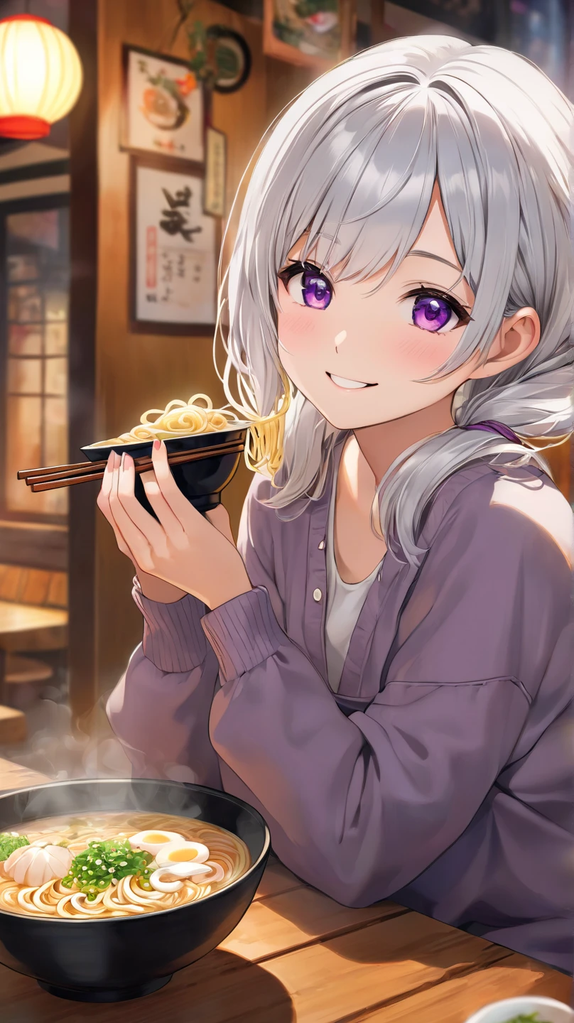 ((8k, Highest quality, masterpiece: 1.3)),Ultra-high resolution,(1 girl, alone), (Color changing eyes, Ultra-detailed, Expressive brilliance, Glitter, Glowing Eyes), Highly detailed eyes, Highly detailed face, Random Hair, ((pastel colour)The room is quiet, lit by the gentle, fading light of the afternoon. She sits cross-legged on a low wooden chair, dressed in a simple white tank top and soft grey sweatpants. A small plate with a single onigiri (rice ball) and a cup of green tea sit on the table before her. The dishware is unadorned, the tea cup plain ceramic. She looks up at the camera with a thoughtful, slightly melancholic expression, her eyes reflecting the quietude of the moment. As she reaches for the onigiri, her movements are slow and deliberate, as if lost in her thoughts, yet there’s a subtle warmth in her gaze that hints at her deep affection for the person behind the camera.