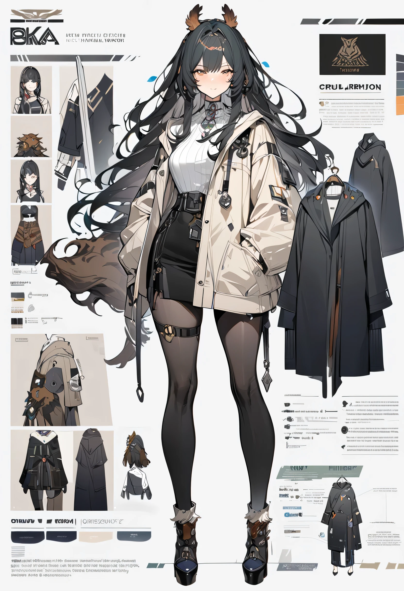 Virtual Character Design,concept character sheet, face, modern design, 1 woman,druid,masterpiece, best quality, high resolution, 8k,