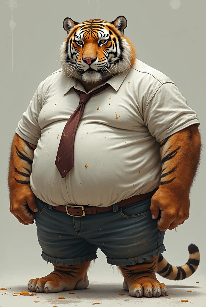 (wearing shirt:1.6),(wearing pants),sitting on a living room:1.2, smirk,( left eye patch:1.2), big claws

Anthro, male, feline, tiger:1.2, (white fur:1.8), chubby:1.2, big body, wide body , thick furry neck and chest fluff, (middle-age), (musclegut:1.4, thick body:1.2),detailed black eyes,tail, detailed fluffy fur, ((intricate detail fluffy fur texture)), (by darkgem),(by OnePotatoATime),(by adios:1.2),(by taran fiddler),4k,masterpiece,full hd, BREAK