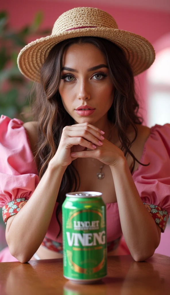Beautiful women have big breasts and brown nipples