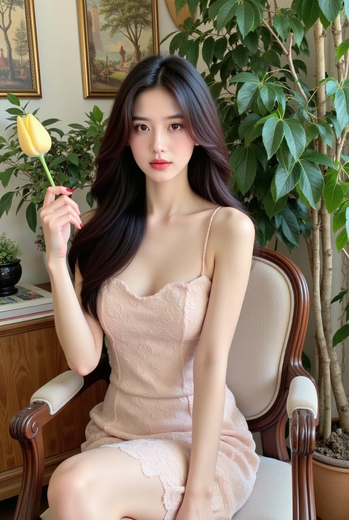 beautiful, masterpiece, best quality, Extremely detailed face,1 girl, Solitary,dress,whole body