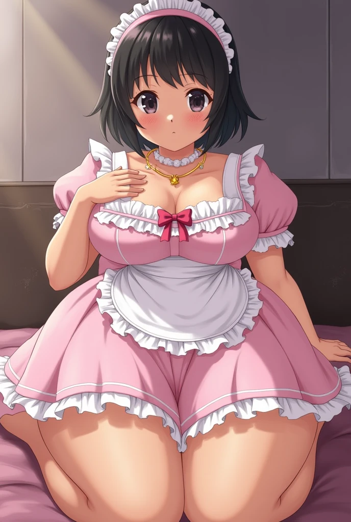 ((masterpiece, best quality)),very detailed, simple eyes,1girl,1boy, penis,<lora:povImminentPenetration_ipv1:1>, imminent penetration, lying, on back, spread legs,medium breasts,<lora:ranv2:1>, bangs, mitake ran, bare_shoulders, blurry, Bridesmaid ,bow, choker, depth_of_field, dress, earrings, jewelry, white bow,mitake_ran, black_hair, multicolored_hair, necklace, pearl_necklace, pink_flower, pink_rose, polka_dot, rose, short_hair, sparkle, strapless, strapless_dress, streaked_hair, tiara, veil, wedding_dress, white_flower, white_gloves, white_rose,