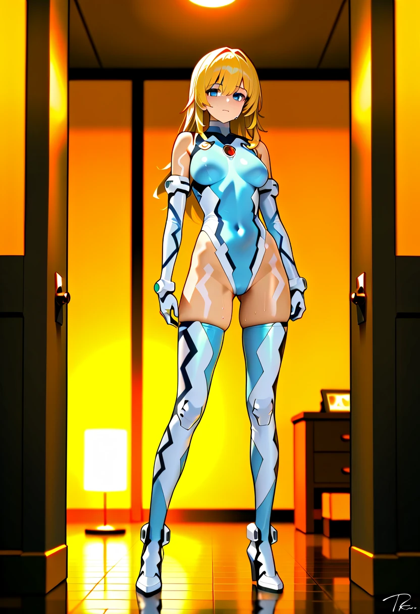 (((dark tan skin))) dark-skinned female, tanned　Dark brown skin　　Strike Witches　Kaneshiya Shitara　V Gundam　Blue Slingshot　suicide bombing　Human bomb　Charge　Nene Corps　Bazooka　Special Attack Unit　universe space　Just before the explosion