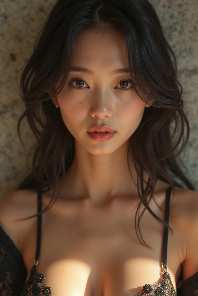 highest quality, epic realistic, ((in the pitch black darkness :1.4)), ((portrait:1.5)),(background: dark ) high contrast ,glorious picture, lowest lux, lighting face, she's comfortable, wearing nothing, , looks incredible, (8k, Raw photo, Highest quality),(epic realistic:1.5), a woman, face,(detailed eyes:0.8),(looking at the camera:1.4), (Highest quality), ( high contrast, deep shadows),Intricate details,cinematic,((skin:1.4)), (long dark hair:1.3), long hair, messy ,(Hdr:1.5),Detailed, colors, Superior quality, Masterpiece, Raw Photo (20-year-old, looking at viewer), beautiful, (wearing plain yellow shirt,), perfect, natural, perfect composition, portrait, perfect face, smiling expression, Captivating eyes, Bright details, Tight lips, (High Skin Detail),, (blue tint: 0.6), (sale: 0.8), (bloody: 0.7), Key lighting , (backlight: 0.5), Medium depth of field, Canon 5d, 50mm lens, f/4 apertures, (Ultra-detailed, Complex detail), sharp focus, soft colors, 8k, Absurd, 80mm, bokeh background, photography, smiling, pinay, filipina, large boobs, neon lights background