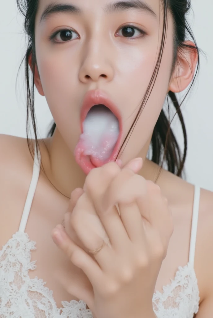 1pic of 15 year old beautiful girl Europion Face , plum body, Small breasts ,Beautiful girl, realistic details, realistic light and shadows, ใบหน้าvery detailed, Beautifully detailed eyes, Big file size, very detailed, high definition, best quality, Masterpiece,nude sexy, (Very obscene)(Creampie :1.5),(Gesture with legs apart) (Full Body picture)