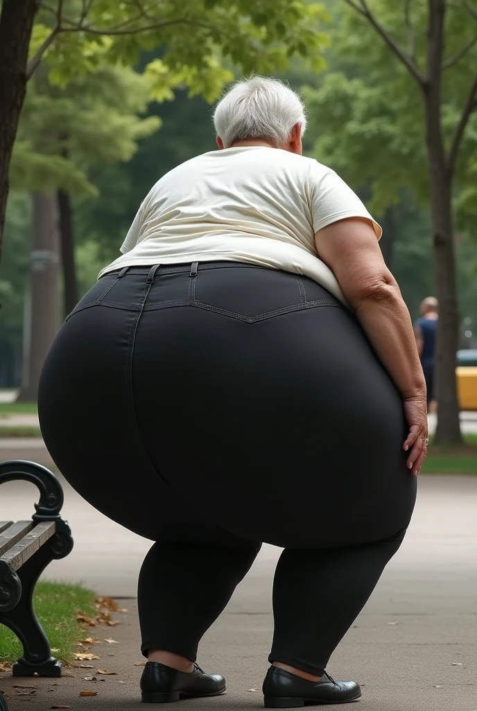 photo of beautiful caucasian woman, zazie photorealistic, afro bun, absurdres, white shirt, jeans, street, busty