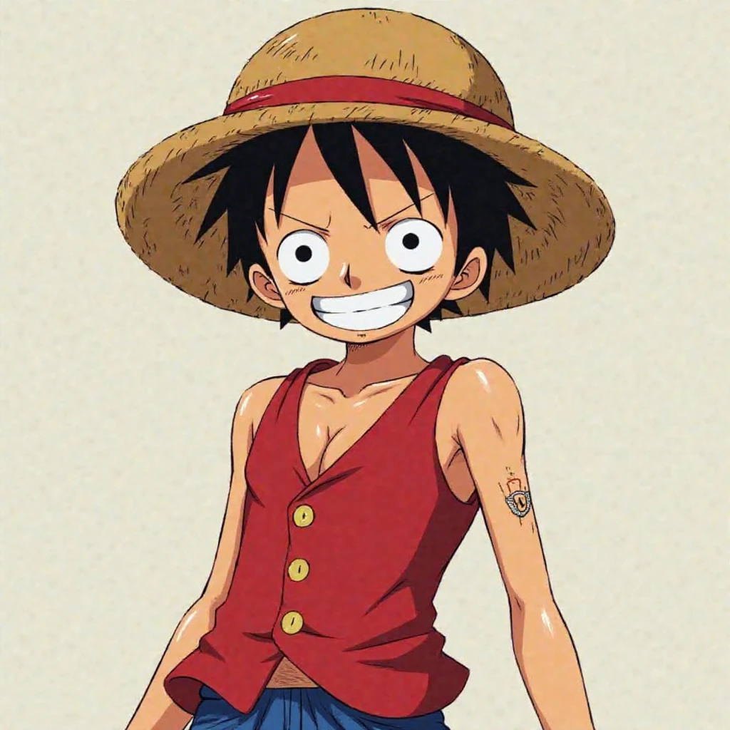 Luffy cartoon