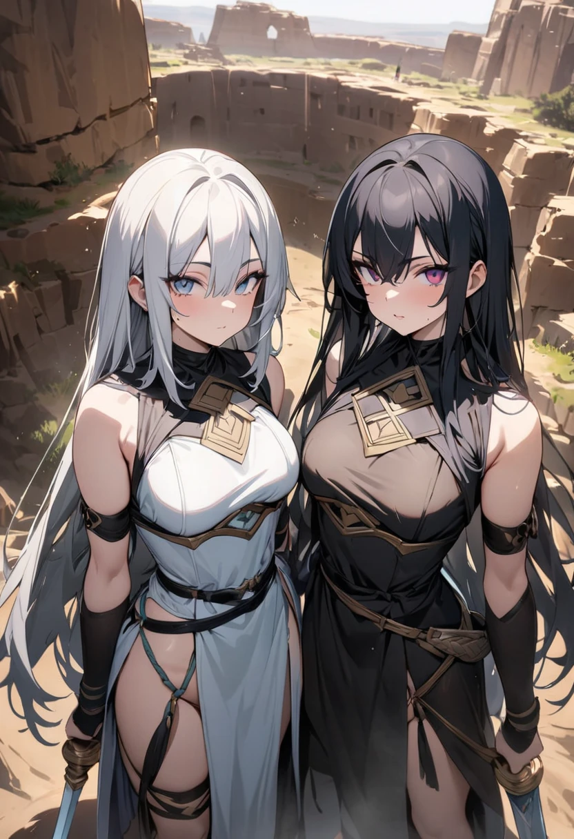 (masutepiece:1.2, Best Quality), (Best Illumination, extremely delicate and beautiful), [(1 girl in:1.5),(choco skin:1.5), smile, sparkling navy blue eyes, (black hair:1.5) , flat breast,small stature,slender beauty,Extremely colorful, Ancient Egyptian mummy beauty,black coat, (blackskirt:1.5)Full body],(Pale white background:1.5),
