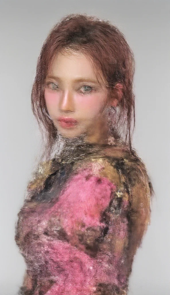 There is a woman posing for photo in a fur coat, beautiful korean woman, gorgeous korean young woman, korean woman, 8k selfie photo, beautiful korean young woman, korean girl, elegant, cute woman digital art, gorgeous chinese model, big breasts, plump, busty breasts, big breasts beauty, big breasts