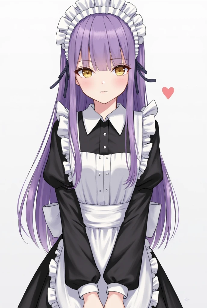 <lora:Fern:0.8>, FernFrieren, very long hair, purple eyes, purple pupils, shiny skin, bright pupils,
1girl, ;d, apron, black dress, blue ribbon, bow, dress, hair between eyes, heart, heart hands, light blush, looking at viewer, maid, maid headdress, one eye closed, pantyhose, ribbon, sidelocks, simple background, smile, solo, tongue, tongue out, white background, white bow, white pantyhose,
<lora:hyperdetailer_v095:0.2>, <lora:outline:0.2>, <lora:AGM-a1:0.5>, weird atmosphere, (best quality:1.1), (masterpiece:1.2), high quality shadow, beautiful detailed, (high detailed skin, skin details), (wide_landscape, 8k), beautiful face, detailed eyes, depth of field, dramatic light, best quality, highres, best shadow, best illumination,