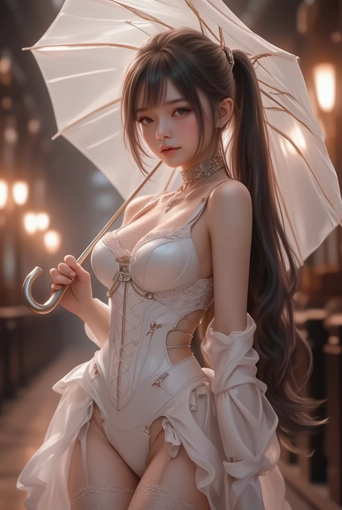 Royal sister,Detailed eyes,详细的脸,mature face,Ripe body,Tall body,Seductive body,Long legs,4k,k hd,fleshy feeling,White translucent lace,White plump delicate body,Beautiful face,Cherry small mouth,Beautiful and delicious(3D royal sister),a plump buttocks,