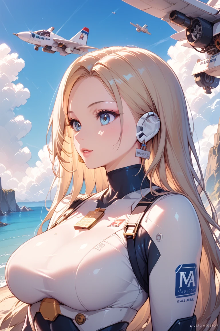 (masterpiece, top quality, 8K wallpaper, high resolution, ultra-realistic), 1girl, solo, full body composition from afar, slender figure: 1.1, (beautiful face like a doll: 1.5), beautiful face, beautiful eyes, detailed face, detailed eyes, detailed nose, detailed mouth, (long hair in the wind: 1.5), (bangs: 1.5), black eyes, mountain girl style, backpacker, mountaineer, mountain view from the top of the mountain, Walking on a mountain trail, (self-portrait: 1.5) T-shirt, long pants, climbing, wearing trekking boots, natural landscape photos; mountain climbing; spectacular summer mountain scenery with rugged mountain ranges in the distance, with a wonderful contrast of blue sky and white clouds. Camera = "Sony a7 IV";Lens="Tamron 28-200mm f/2.8-5.6 Di III RXD";" Aperture = f/6.3";" Shutter speed = 1/1600 sec";" ISO=100";
