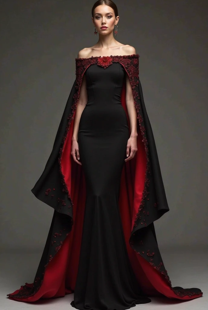 An malay woman in glamorous red mermaid evening dress, wear long slave bolero, long satin scarf wrapped around her arms, wear jewellery, wear modern satin hijab, entirety of fabric over dress about 7 meters in length trailing dramatically, glamours style, overlong dress train, extreme detail on the texture of the fabric, wear high heels, sexy random pose outdor, dramatic lighting, ultra realistic, high-resolution photography.