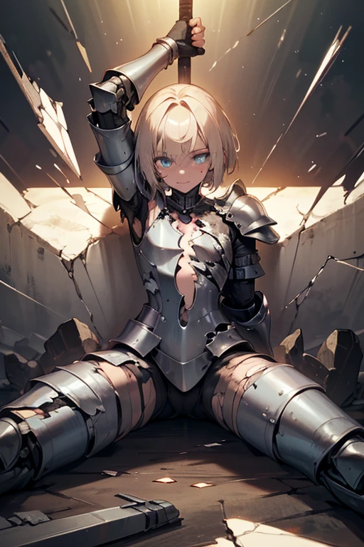 Shiny blond hair, very long hair, sophisticated haircut, ((((hair fully braided)))), ((small twisted braids)), thin and oval face, submissive, (((gagged))), cute and blushing 18 years old anime girl, look away because she is embarrassed and blushes, bright blue eyes, detailed face, detailed members, detailed arms, detailed hands, Girl lying, tied by chains, shackled, can no longer move, tied tightly, very hard tied up with lots of chains, hampered by so many chains that she can no longer move, bound hands and feet, chains tie his whole body, tied extremely tightly and forcefully to her bed by a lot of chains, its limbs are strongly tied together by chains, his torso is tied up with thick cords, her chest is so tied up with chains that it sticks out, her legs are tied tightly with thick chains, his hands are tied behind his back with chains, she can no longer move her feet, her hands which are tied by thick chains, she desperately tries to free herself, likes to be tied tight with big chains, likes to be immobilized by big chains, lying down, his hands and feet are strongly tied to the railing of his bed, his legs are pressed together and tied with chains, its limbs are held vigorously by imposing chains, her hands are tied securely behind her back by chains, her chest is compressed by strong chains, she is pressed against her bed and restrained by large chains (shibari, arms behind the back:1.4), (hands on the back), (masterpiece, best quality) 1.5, 1girl, solo, (sexy, beautiful woman, perfect face, perfect eyes, perfect hands), samus aran, (shibari, arms behind the back:1.4), (hands on the back), Spread the legs, s' ((lie in bed by big chains)), ((close up of the girl)), ((((lie in bed)))), ((((((a princess in armor trapped in a dungeon)))))), ((((armor dress)))), (((((((armor suit))))))), ((((chained to the prison wall)))), ((((chained by big chains)))), ((((dressed in great armor))))