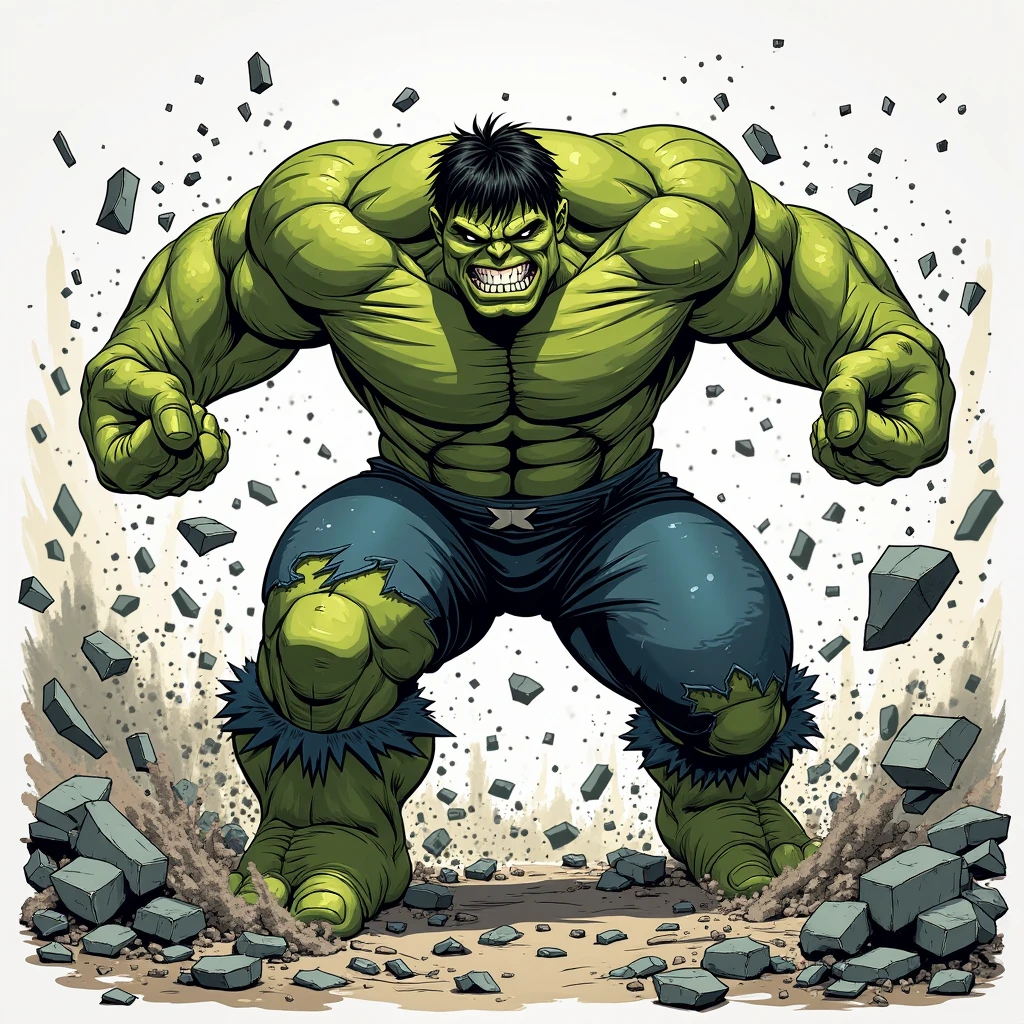 retro_tshirt, a retro hulk smashing, flat,( square:1.1),  <lora:retro_tshirt:1>