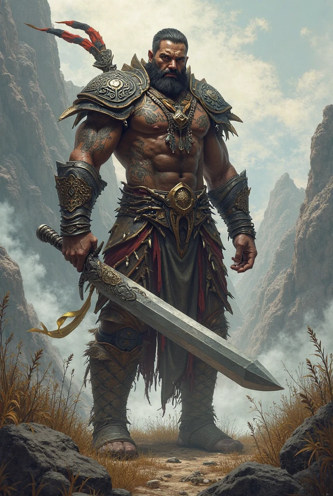 Make a hero ml role tank titan race female gender specializing in damage