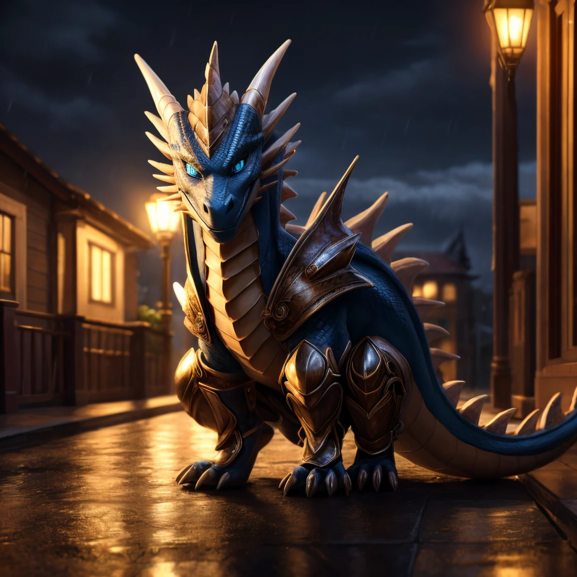 CG unified, ultra-detailed, of the best quality, masterpiece, in a fascinating and epic environment of volumetric light and dynamic movement, an extremely majestic proud and ferocious dragon, glowing red eyes, detailed and solid scales, transparent, full-body, anime style, bright eyes, side light