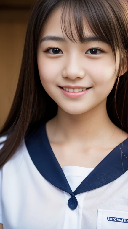 highest quality, masterpiece), (beautiful 12 year old japanese girl), (freckles:0.6), soft light, ponytail, Focus on your eyes, (detailed face)