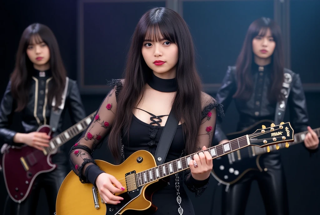 metal lady is metal,MetalAI,MetalSinger,MetalOutfit,