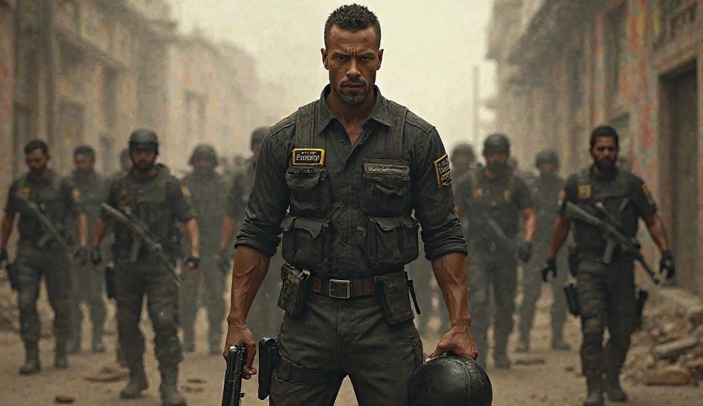 photo of th3r0ck , he is wearing a military clothes, military cap, in battleground destroyed city. dramatic lighting
<lora:TheRockV3:0.9>
