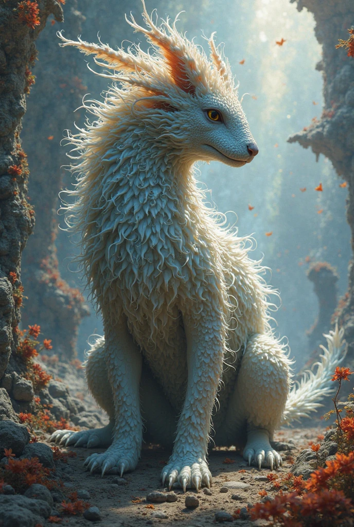 furry dragon woman