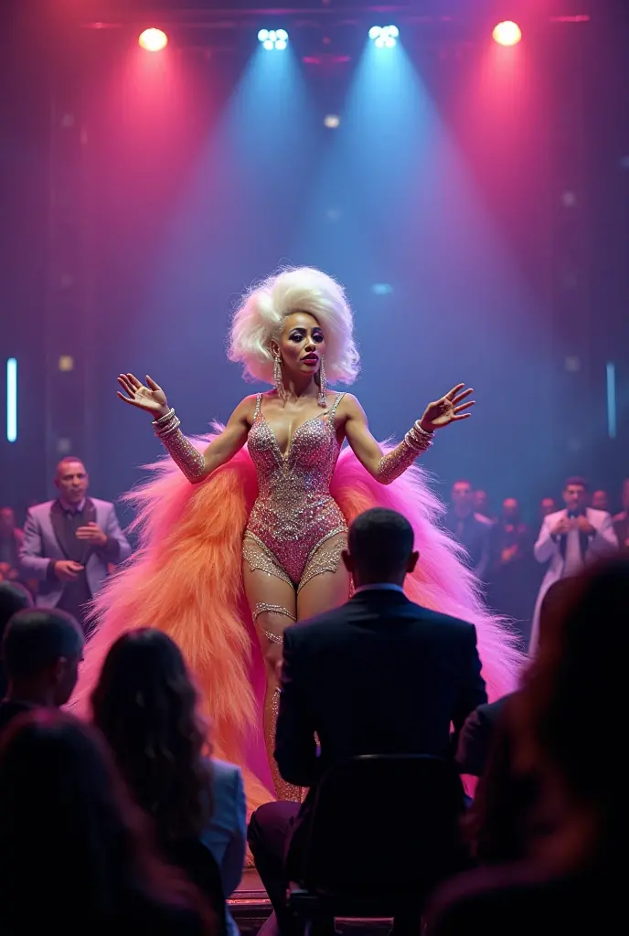 Make drag queen Dawn being crowned champion
