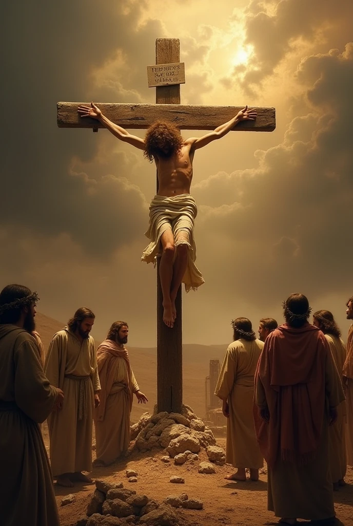 images of jesus christ being crucified