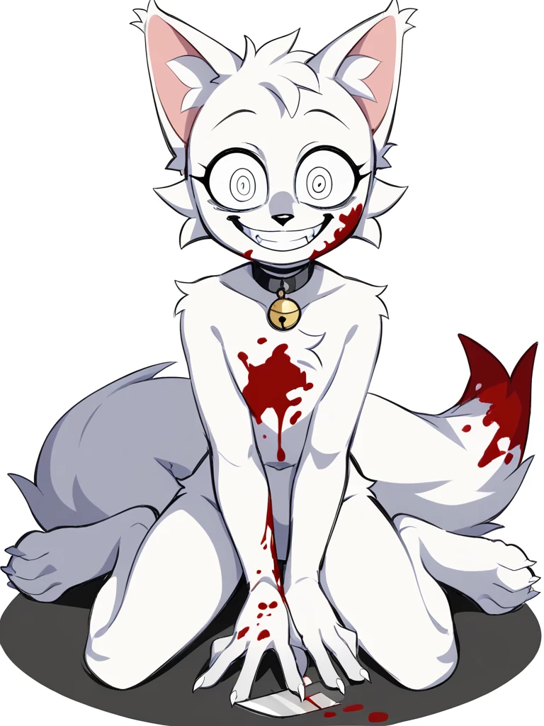 Anime girl with cat ears and tail, pov furry art, gapmoe yandere grimdark, by Shitao, Gapmoe Yandere, furry art!!!, female fursona, furry art, けもの, Ahegao, wolf girl holo, zerochan art, neferpitou, Commission for high resolution, fursona art,Blowjob