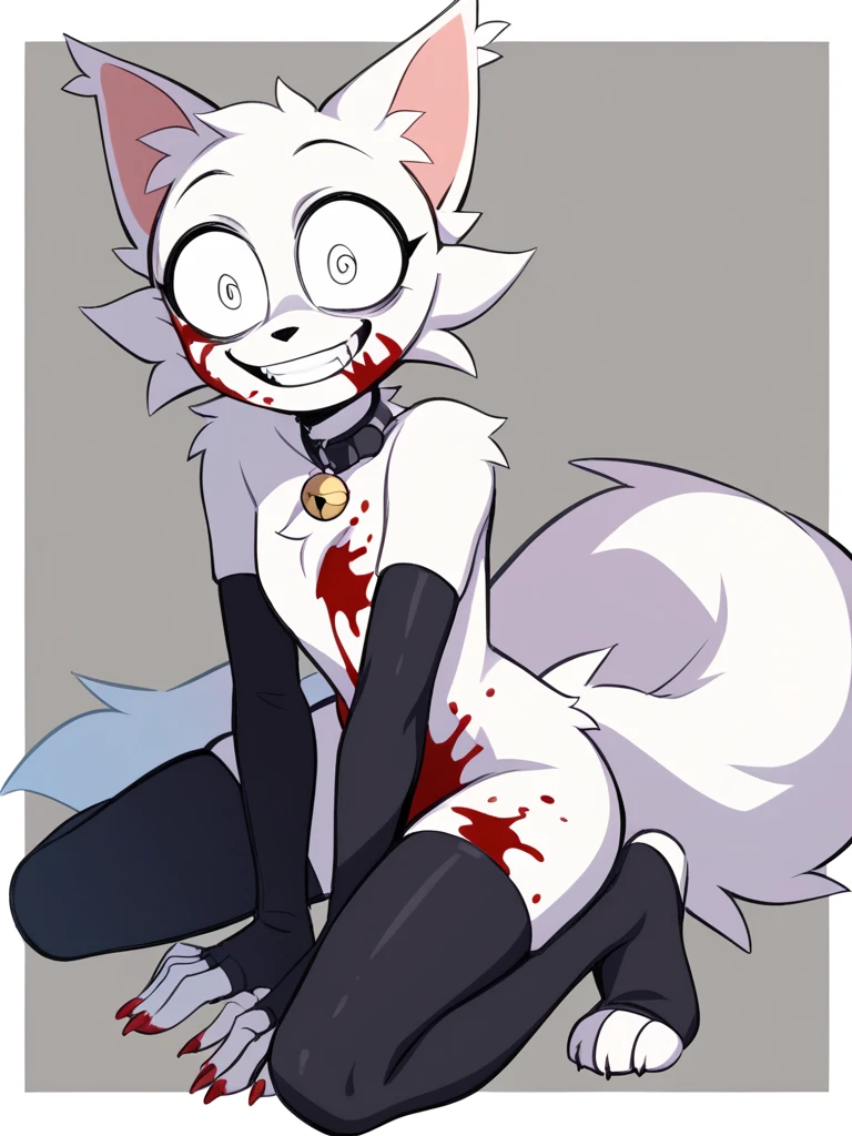 Sexy girl. . (perfect quality ).. (oily skin) . . Thick collar. Charlie. . Hazbin hotel . . . . . Handcuffed. .. . . high heels. vibrators . cumming. Ballgag . Drool