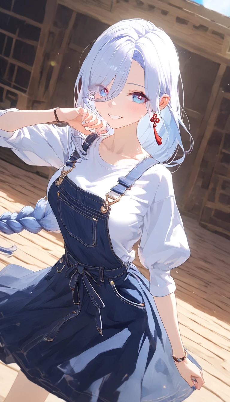 Sunburn mark、Twin tails