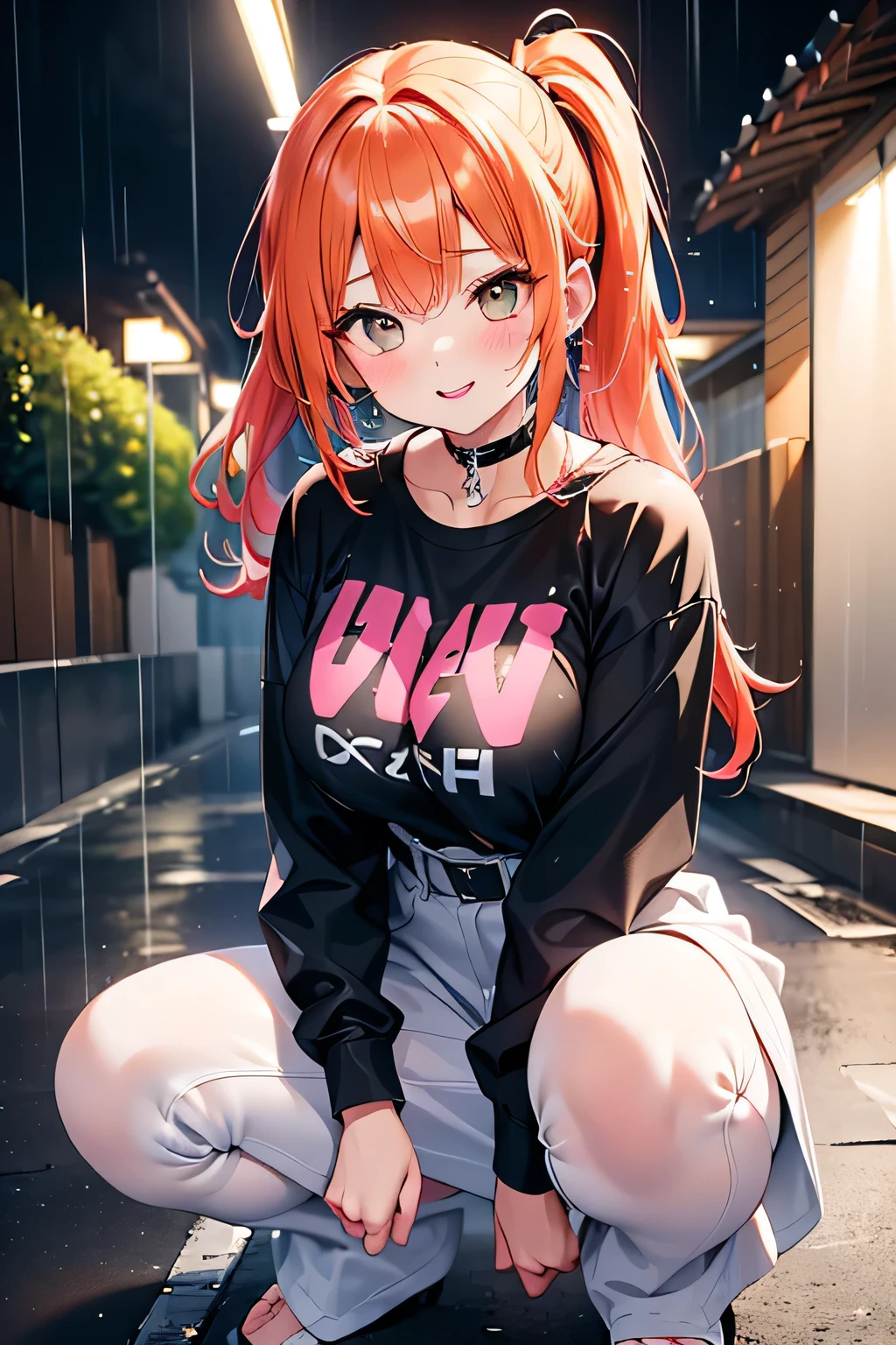 hand, hand, long hair, รอยsmile, smooth, small breasts, (yellow eyes:1.2), braid, red hair, braided ponytail, big eyes,นั่วHug a teddy bear,sexy,full body,Sitting position,Hug a teddy bear,smile,flirt,grave background,ผี
Take a break shirt, long sleeve, white shirt, dress shirt, skirt, black skirt, It's official., suit, black nightie, lady,
Take a break (Masterpiece:1.2), best quality, high resolution, Harmony wallpaper 8K, (illustration:0.8), (Beautifully detailed eyes:1.6), Very detailed face, perfect lighting, The CG is very detailed., (handที่สมบูรณ์แบบ, perfect anatomy),