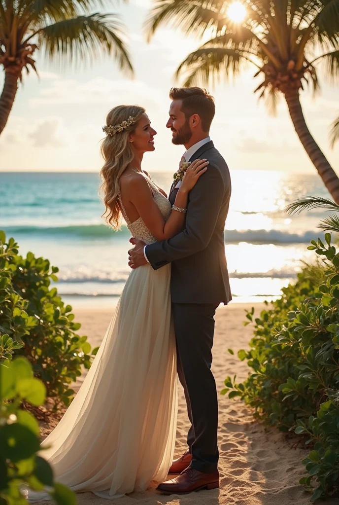 Boda en la playa al estilo puxar hermoso