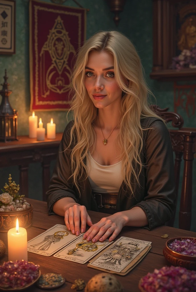 A 43-year-old woman who likes fortune telling