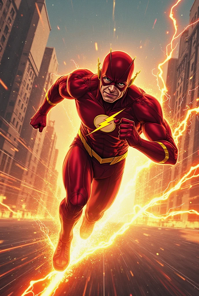 (masterpiece, best quality) ,darkened, The flash, running, speed, fire, burning, DC   <lora:darkened:0.8>  <lora:add_detail:0.7>   <lora:epi_noiseoffset2:0.8>