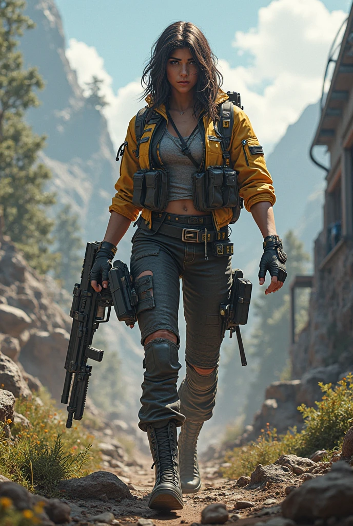 Free fire is a character from a game 