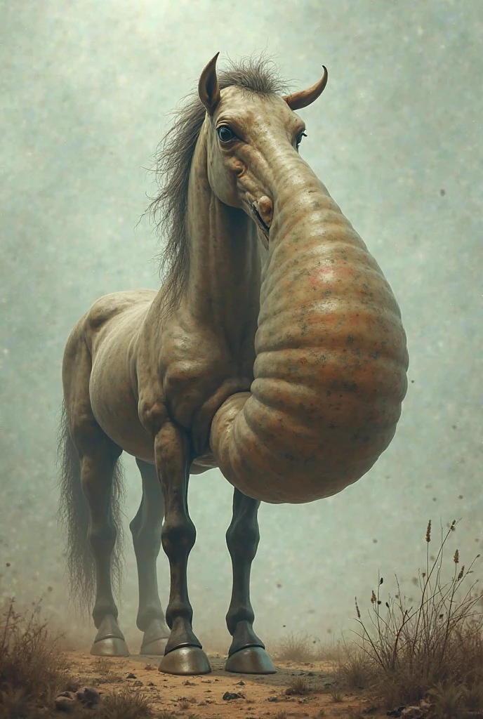 feral male horse ,fur, all fours,(( backsack, prolapsed anus)) ((((huge equine penis, veiny flared penis, fat flared penis, thick flared penis, huge balls, saggy balls, excessive pre cum, anal scat))))tail simple background, jungle temple background,8k,4k,highres