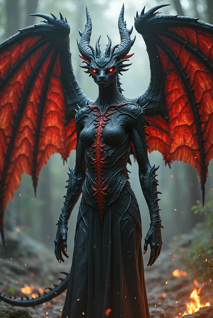 score_9, score_8_up, score_7_up, score_6_up, score_5_up, score_4_up, 1girl, <lora:LansseaxER:0.8> no humans, monster, dragon, glowing, scales, horns, glowing eyes, claws, wings, gold wings, medium breasts, blush, anthro, standing, (upper body), wearing a turtleneck, white turtleneck, looking at viewer, 
(indoors),