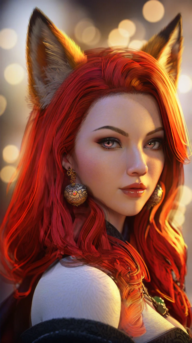 femalefigurine, professional portrait of a firey [fox:girl],fire around, (artistic, abstract beauty, burning hair:1.1), delicate face, moonlight, digital painting, approaching perfection, painting,
finely detailed skin, sharp focus, cinematic lighting,
4k, high-res, masterpiece, best quality, photorealistic, high_quality, hyper_detail, <lora:femaleFigurines_v05:1>