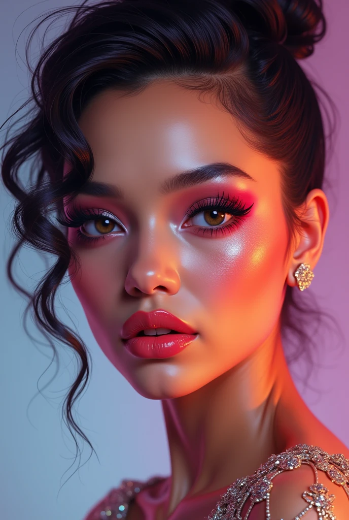 Ariana grande couper le souffle une princesse ((ohwx)) woman with a beautiful face and flawless skin in the style of greg rutkowski artgerm ross tran ilyA kuvshinov paul lehr dramatic studio lighting hyperrealistic 8k resolution trending on Artstation concept design digital painting cyberpunk sharp focus illustration octane render unreal engine 5 4d ultra hdr très détaillé intricate matte background photorealism cinematic masterpiece fine portrait, realistic shaded shadows by l'artiste gagnant Stanley post-traitées couleurs riches et vibrantes imagerie puissante photo nasa - réalisme de qualité petits détails minimes 3D . prime, professionnel, very detailed -  