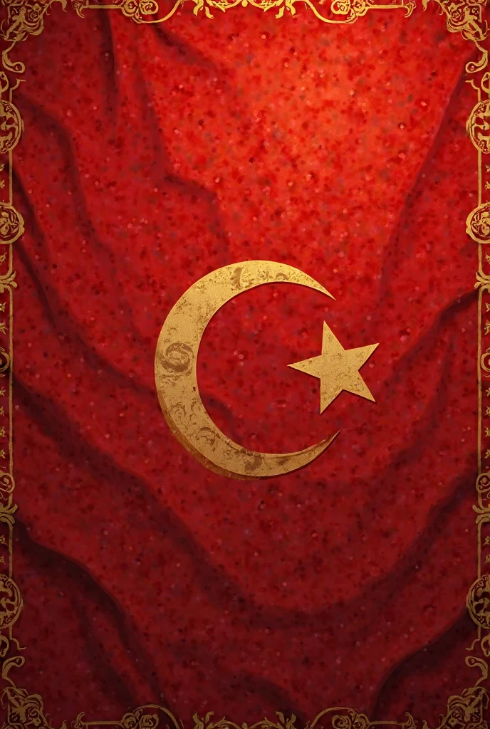 Make the flag of the Holy Turkish Empire (just the flag)