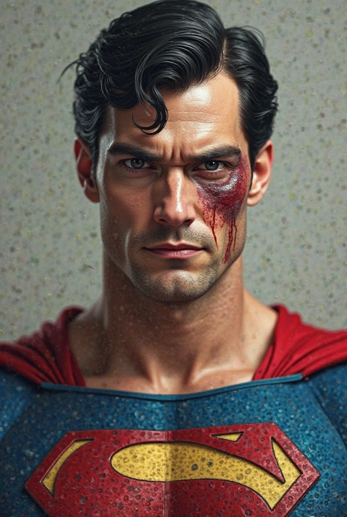 Superman smoking marijuana