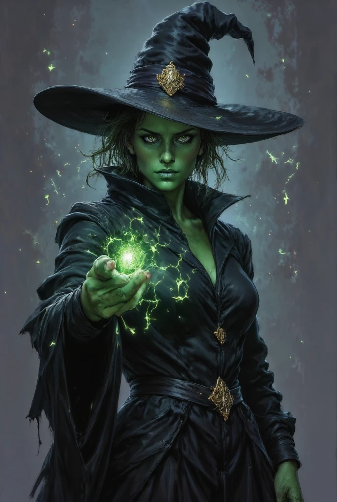 (anime, fantasy, wicked witch), (detailed CG unity 8k wallpaper, masterpiece, best quality, hyperdetailed, HDR:1.2), vibrant colors, highly detailed face, A devious wicked witch, old lady, fantasy witch outfit, wonky nose ,unique shape, (cartoon style), enchanted, beautiful, ethereal lighting, lens flare