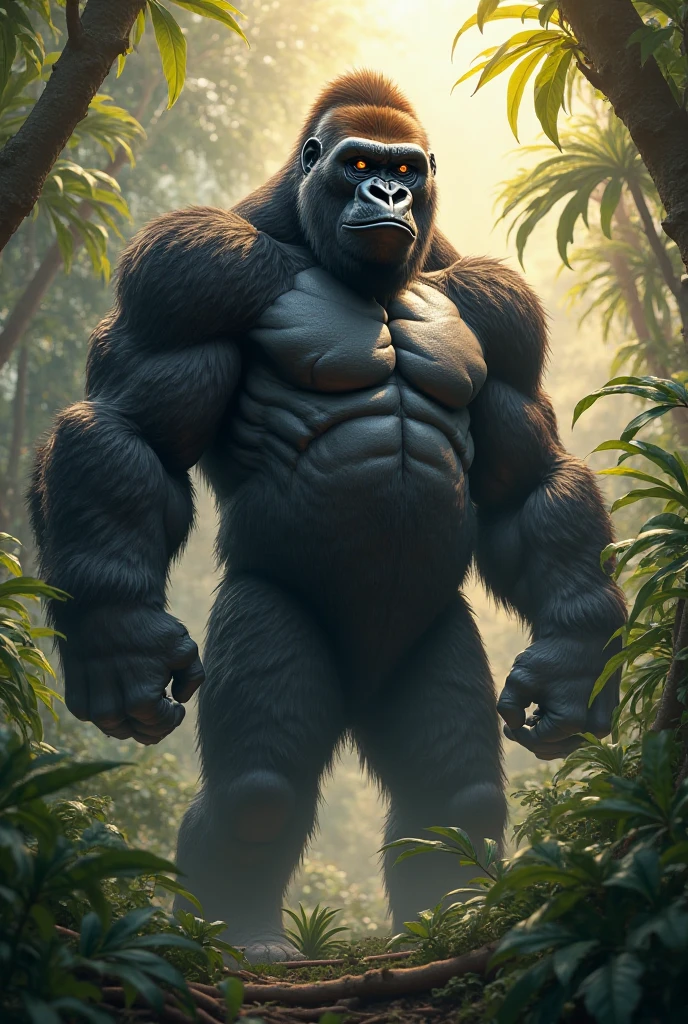 Handsome gorilla