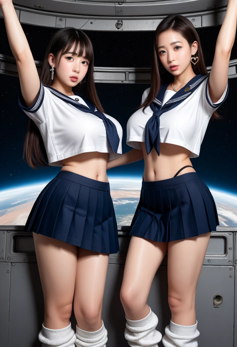 (((masterpiece:1.4, Best Quality:1.4, 8K, ultra high res, Physically Based Rendering))), full body Portrait, ultra Beautiful Sexy Woman, very pretty Japanese women, perfect body:1.1, 24yo, solo, Detailed large eyes, detailed thin eyebrows, Highlights in the eyes, ((light brown very long straight hair:1.1, hair behind ears)), strong wind blows her hair, Highly detailed facial and skin texture, Crisp focus, Clear focus:1.2, Slender beauty:1.4, ((gigantic breasts:1.5))), Slim abs, oval-face, light makeup, Clear facial features, ((smile:1.2)), (((topless:1.3, breasts exposed, erect nipples))), ((only wearing a pleated miniskirt:1.2)), flip the skirt and pussy exposed, lift skirt, (((detailed beautiful pussy exposed:1.4, open pussy:1.2, pubic hair:1.3, SEX, semen dropping from the pussy:1.4)))), long beauty legs, full body shot, crawl on all fours:1.2, stick out one's buttocks:1.4, looking at viewer, ((from behind:1.4)), ((sex on the beach:1.4)), (starry sky full of stars:1.5),