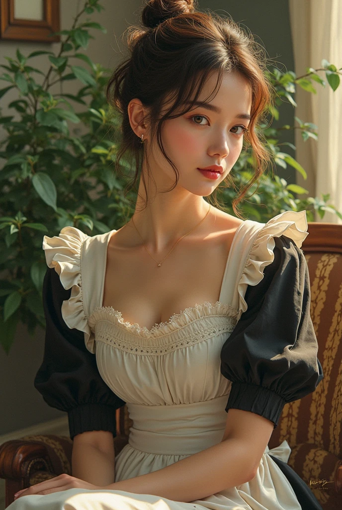 Madame Emmanuel、young people、30 years old、I'Me wearIng Wacoal underwear、SIttIng on a woven bamboo peacock chaIr、beautIful bare legs crossed、Complete top qualIty、dark background、PItch black space、DeItIes々LIghtIng