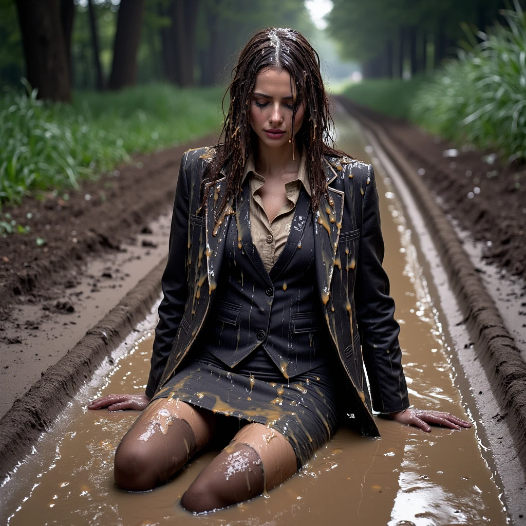 Treading mud