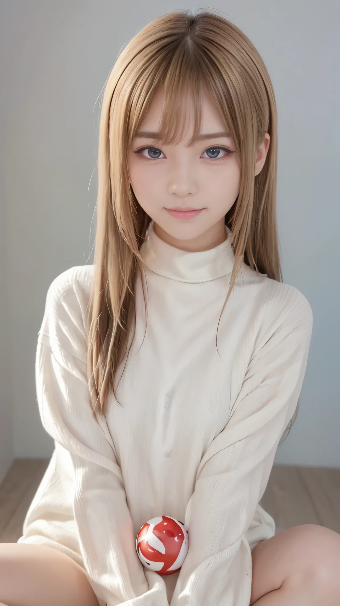 extremely beautiful, Silky, super long blond hair 、 very cute beautiful sexy girl 、 very perfect beautiful cute face 、 clear , beautiful, Super bright, 白いbeautiful女の子, Ice , Big Blue Eyes 、a thin iris with very bright pigment、white shiny skin 、Gloss Face、Cheek gloss、 Hot Room People 々 、bangs、目にかかるbangs、 blond hair between eyes 、The ultimate beautiful white girl 、Small Face Beauty、round face、Damp, rotor, Electric vibrator, beautiful skin, (((While masturbating using a toy)))